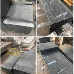 保山 芝麻黑地铺石材