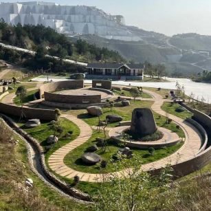 保山仿古石铺装整体效果