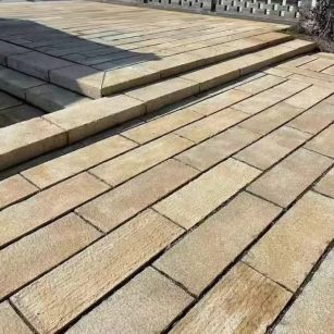 保山仿古石铺装效果