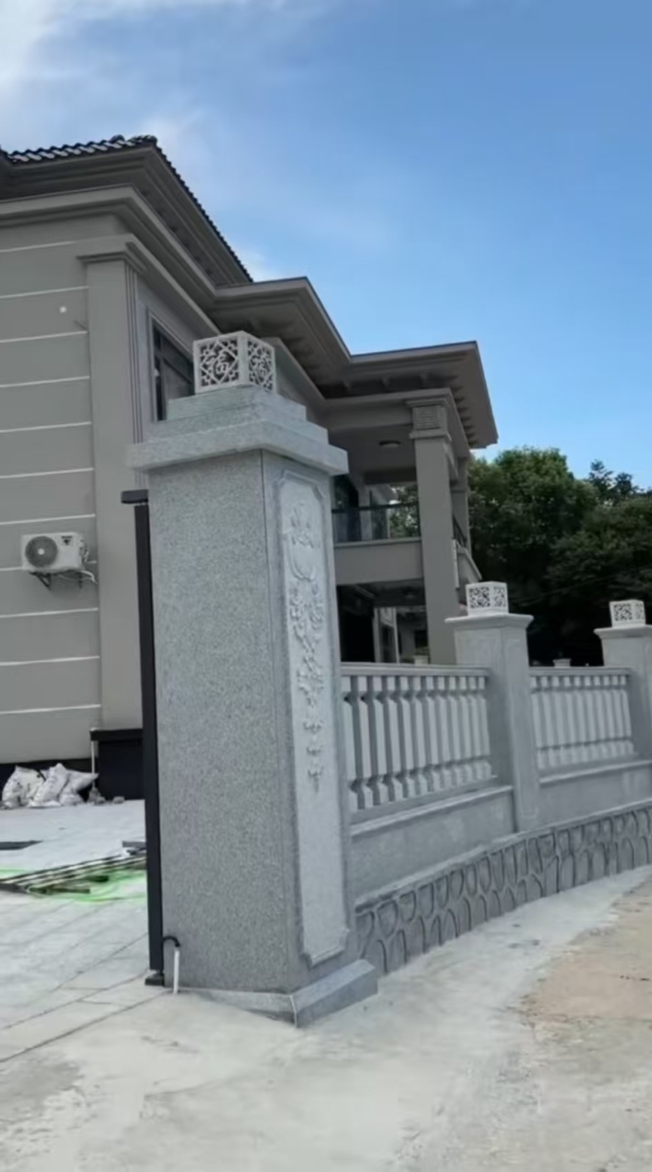 保山 芝麻白别墅围墙栏杆，私人订制