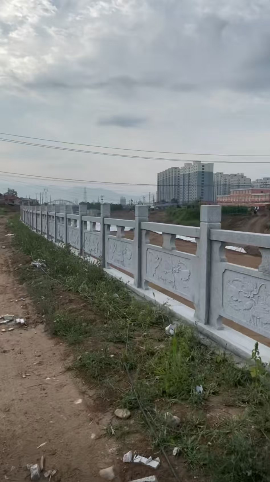 保山 石材河道栏杆