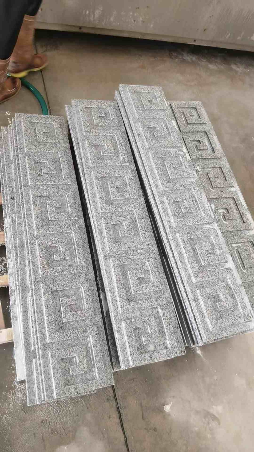 保山 别墅回纹线条，雕刻