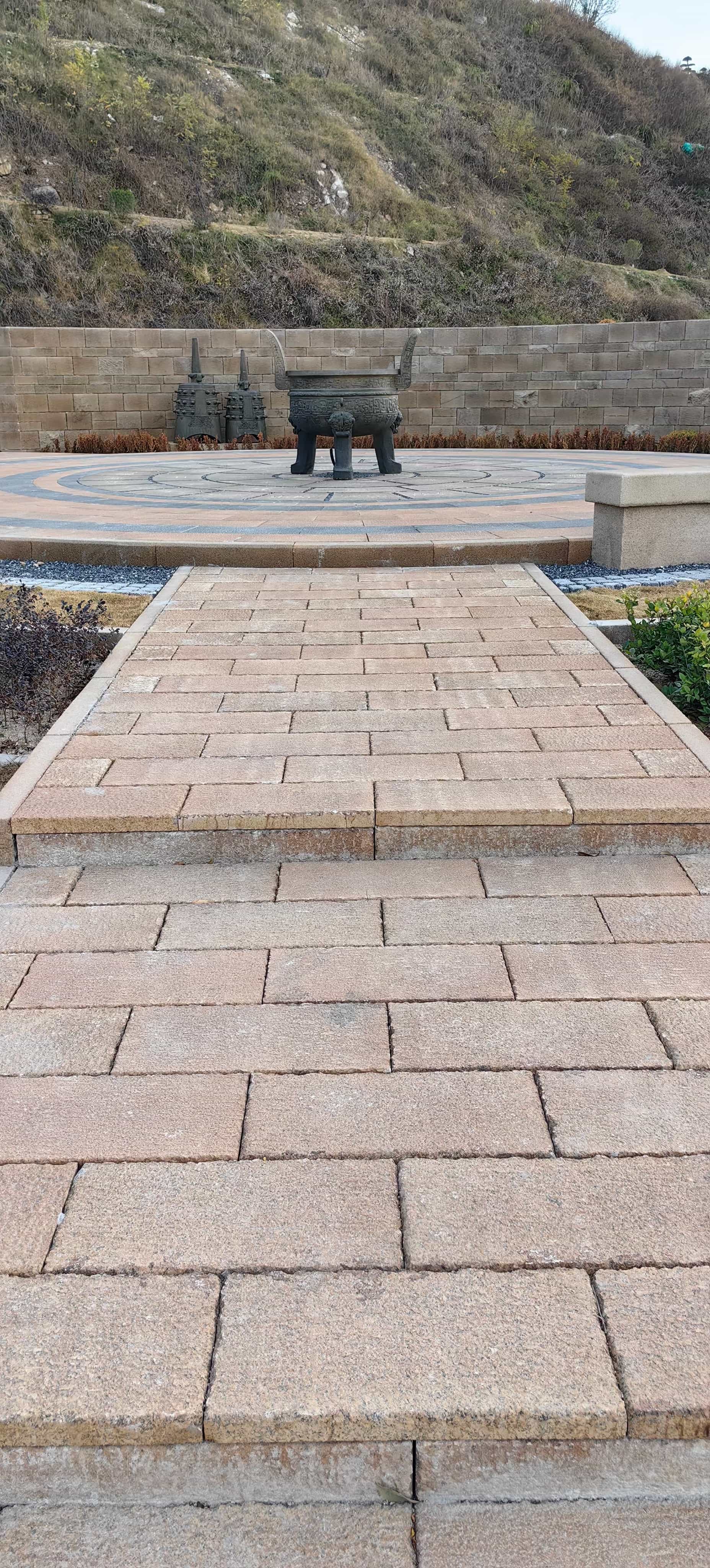 保山仿古石铺装效果