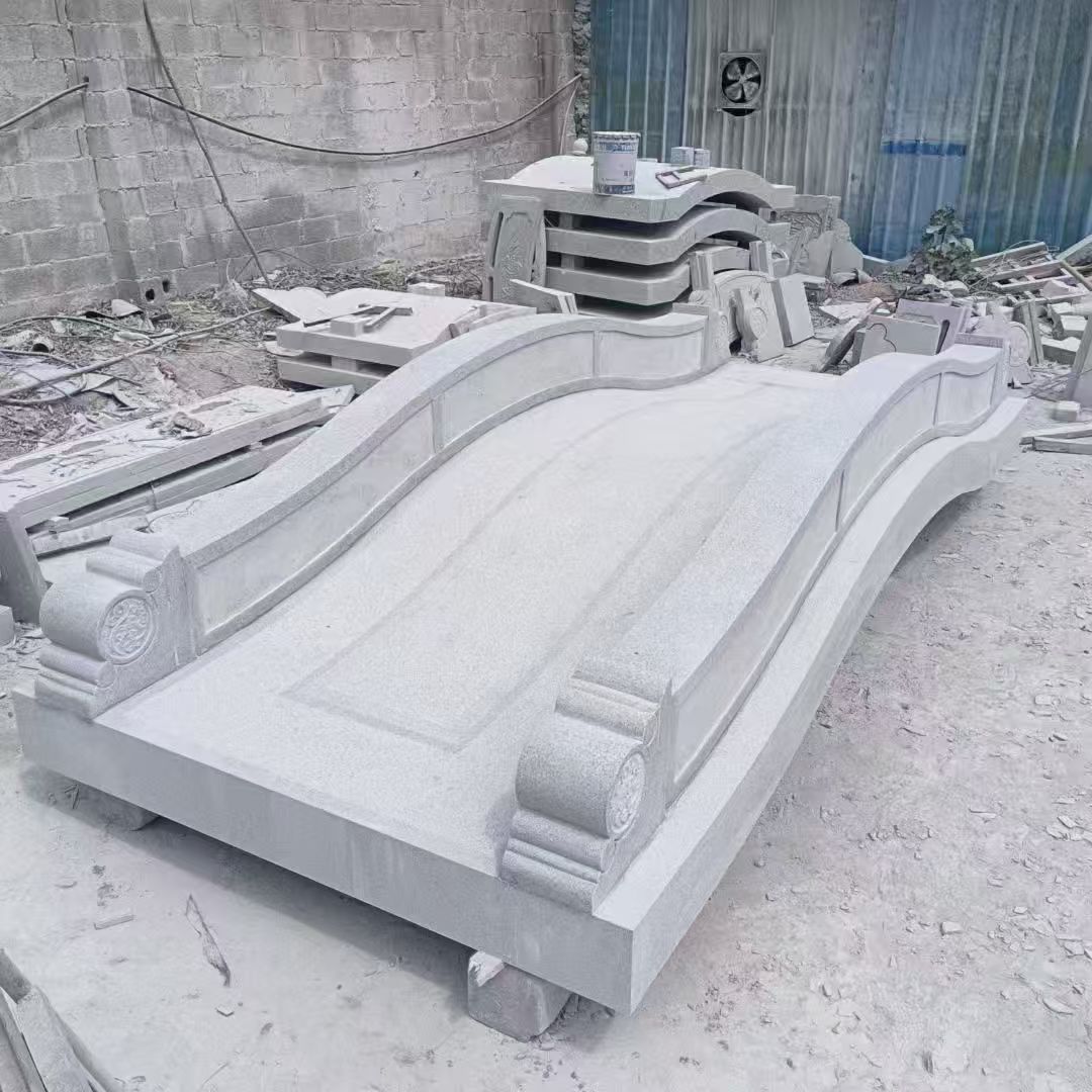 保山 芝麻灰花岗岩园林景观 小石桥