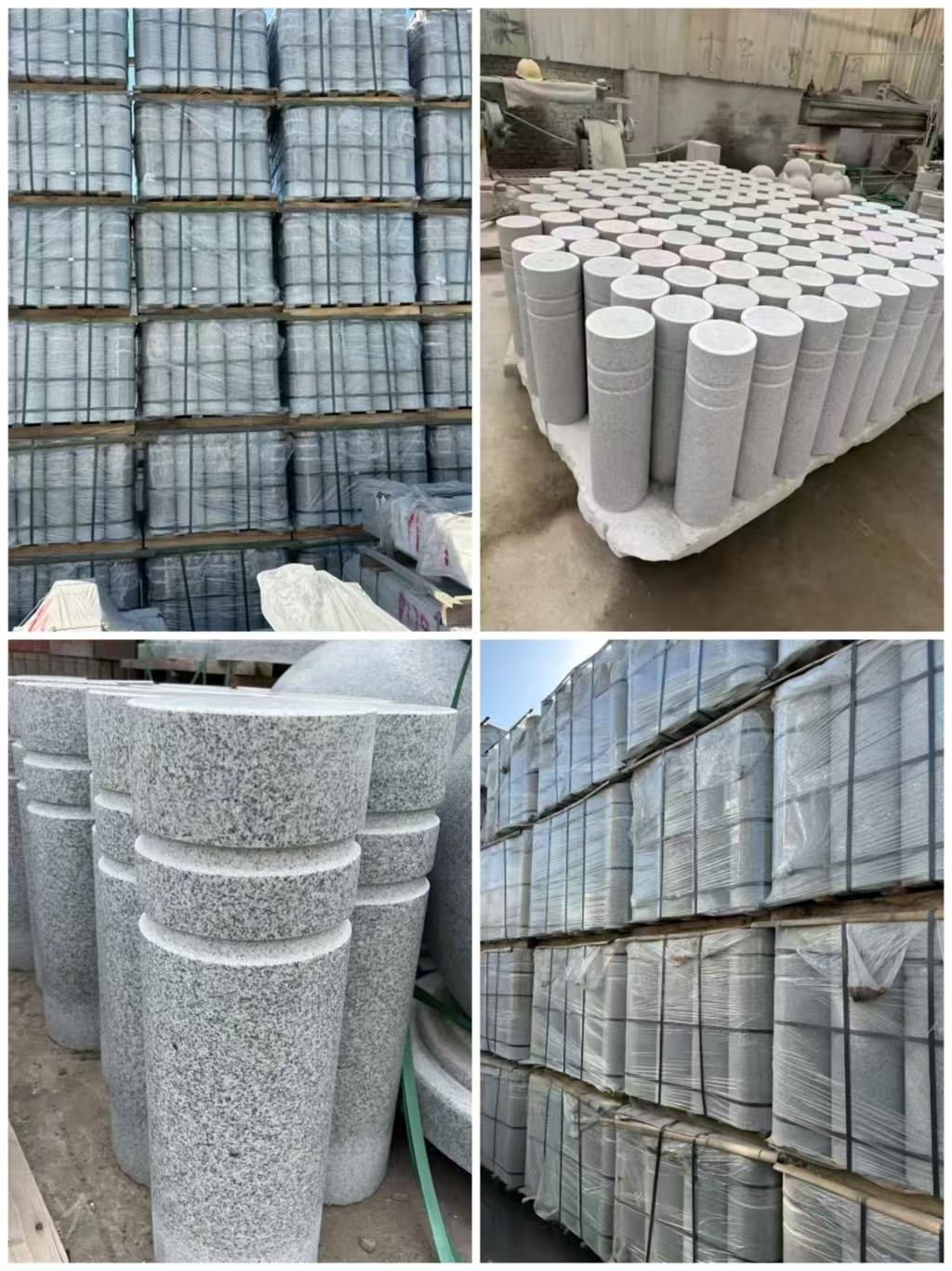 保山 芝麻白花岗岩挡车柱、隔离柱多少钱